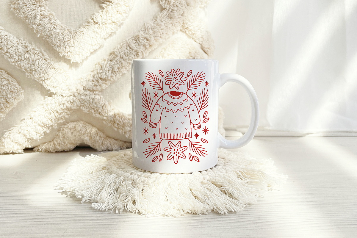 Hand Drawn Christmas Kit, a Seasonal Illustration by miumiu (Photo 13 of 15)