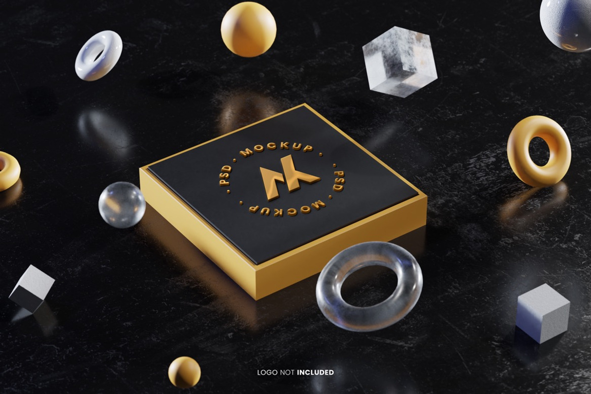 3D Style Mockup, a Merchandise Mockup by WudelMbois Studio (Photo 1 of 3)