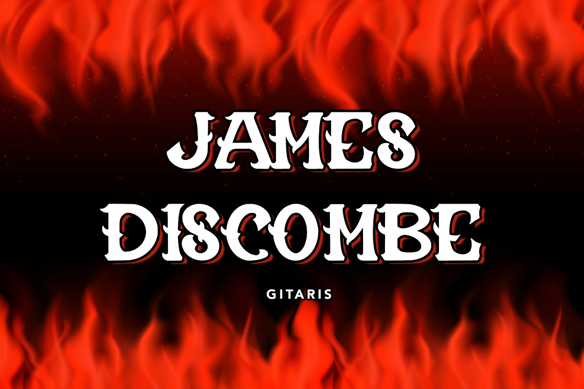 Dark Flame - Blackletter Font, a Blackletter Font by AQR Studio (Photo 2 of 9)