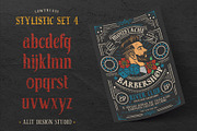 Black Poser Blackletter Typeface, a Blackletter Font by alit design (Thumbnail 13 of 17)