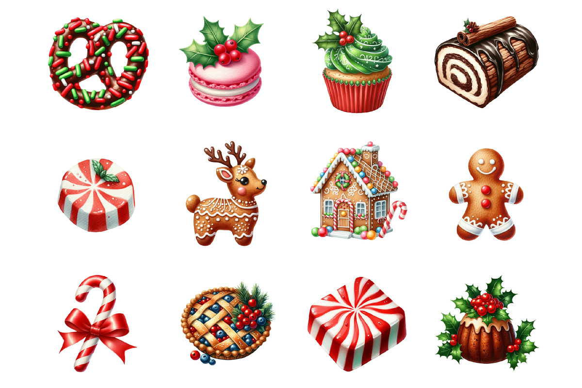 Christmas Treats Festive Food, a Graphic by CitraGraphics (Photo 3 of 5)