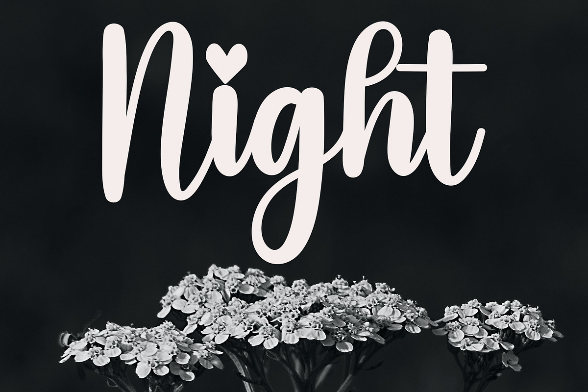Birthday, a Script Font by FreshTypeINK (Photo 3 of 8)