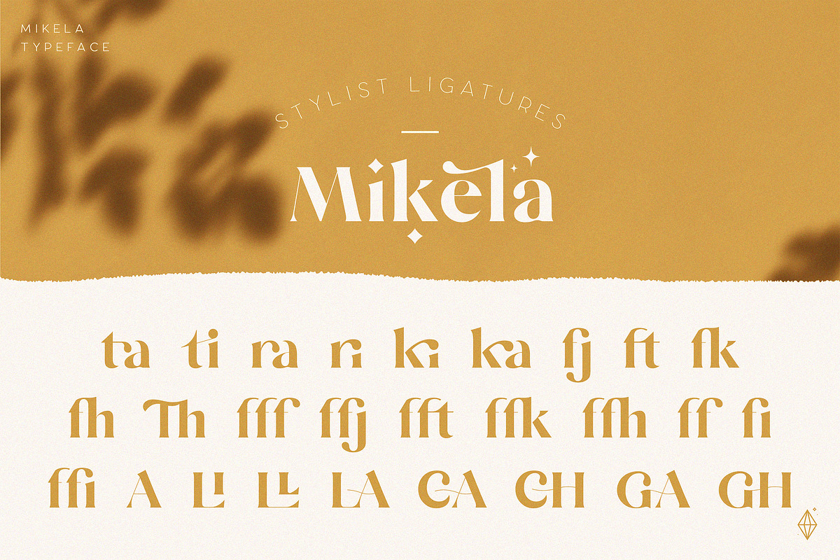 Mikela - Gorgeous Typefaces, a Serif Font by Kaligra.co (Photo 48 of 49)