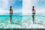 MALDIVES BLUE LIGHTROOM PRESETS, an Action Add-On by Nes Design Co (Thumbnail 6 of 10)