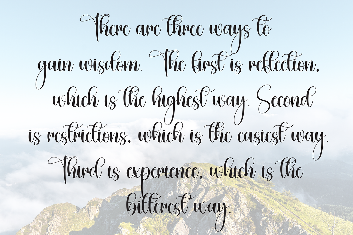 Hey Daisy | Script Font, a Handwritten Font by Scratchones (Photo 6 of 9)