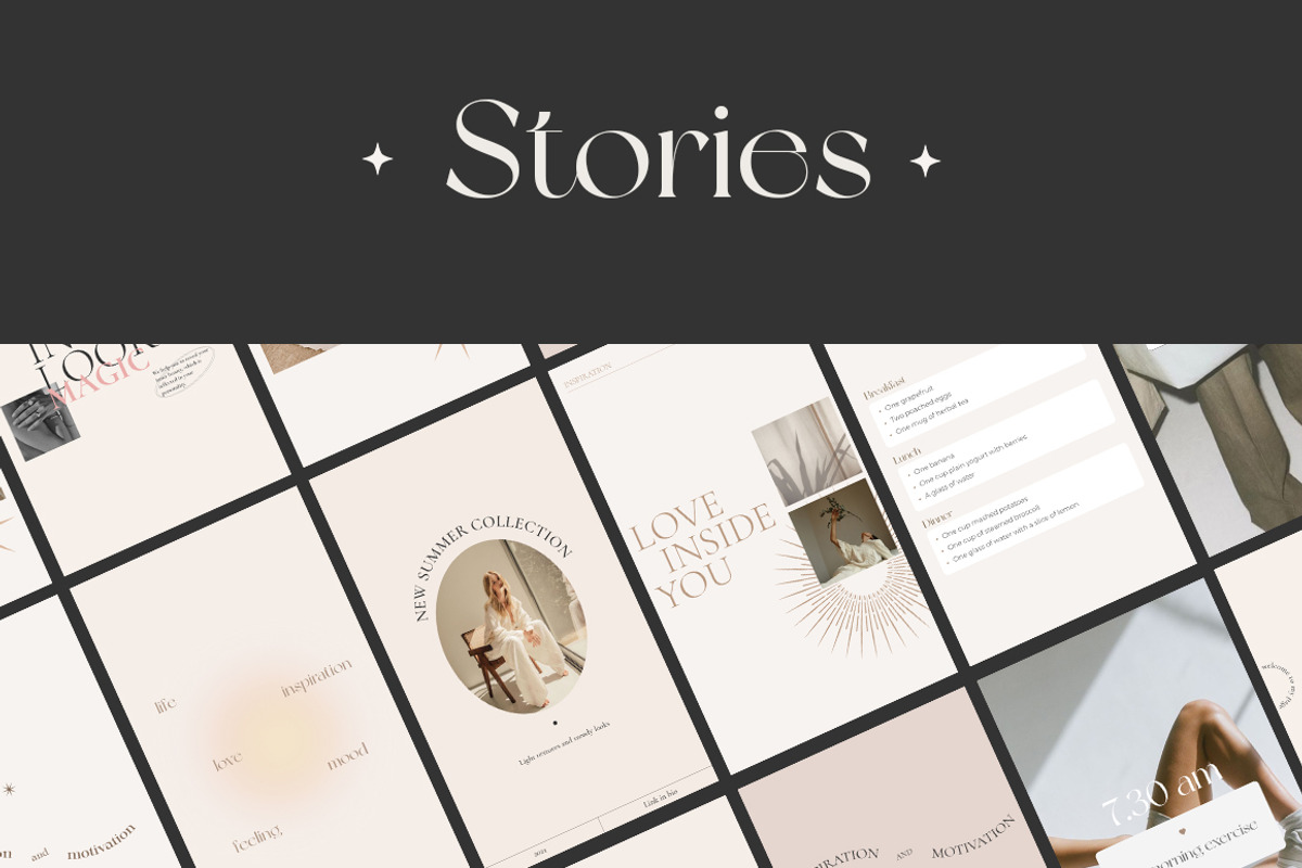 CANVA & PS / 160+ Aesthetic template, a Social Media Template by Simple có (Photo 16 of 19)