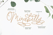Claire Script, a Script Font by Masanis (Thumbnail 6 of 14)