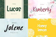 HANDWRITING FONT BUNDLE VOL. 3, a Handwritten Font by Brown Cupple (Thumbnail 4 of 6)