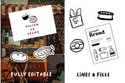 140+ Bread & Bakery Hand-Drawn Set, a Food Illustration by The Journey Atelier (Thumbnail 15 of 20)