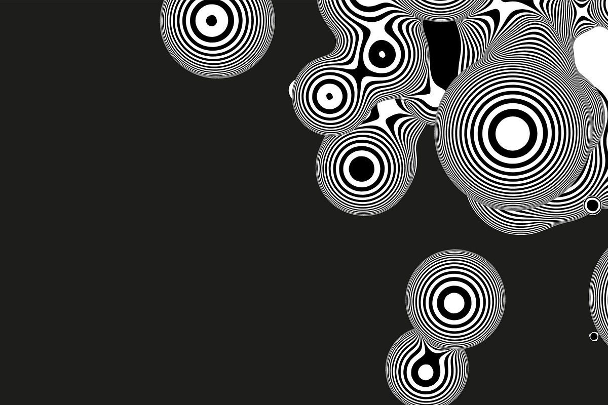 50 Zebra Metaballs, an Object Graphic by GarryKillian (Photo 40 of 51)