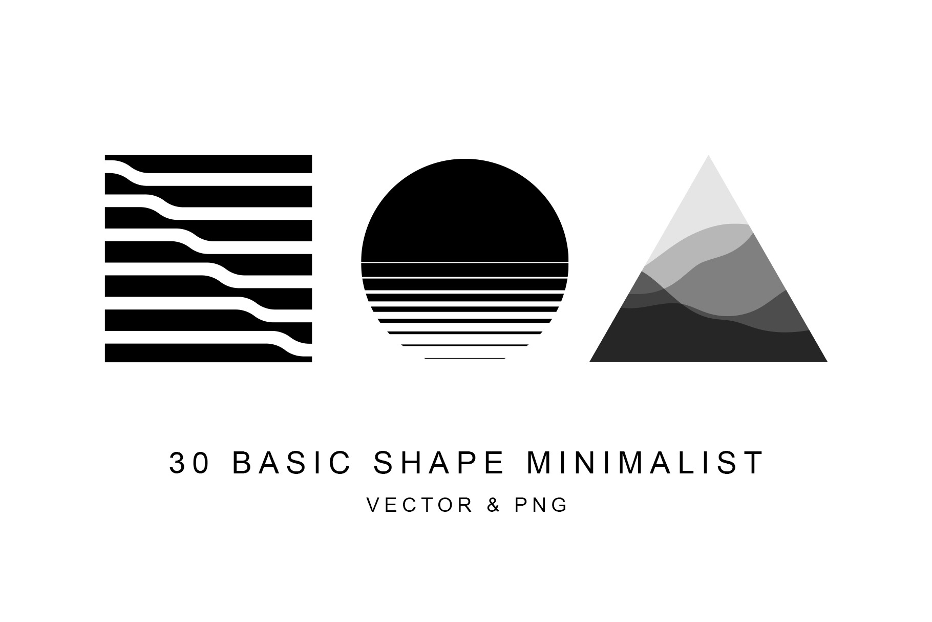 Basic Shape Various Patterns, a Decorative Illustration by freeject.net