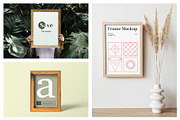 Picture and Poster Frame Mockups, a Print Template by MockupForest (Thumbnail 7 of 10)