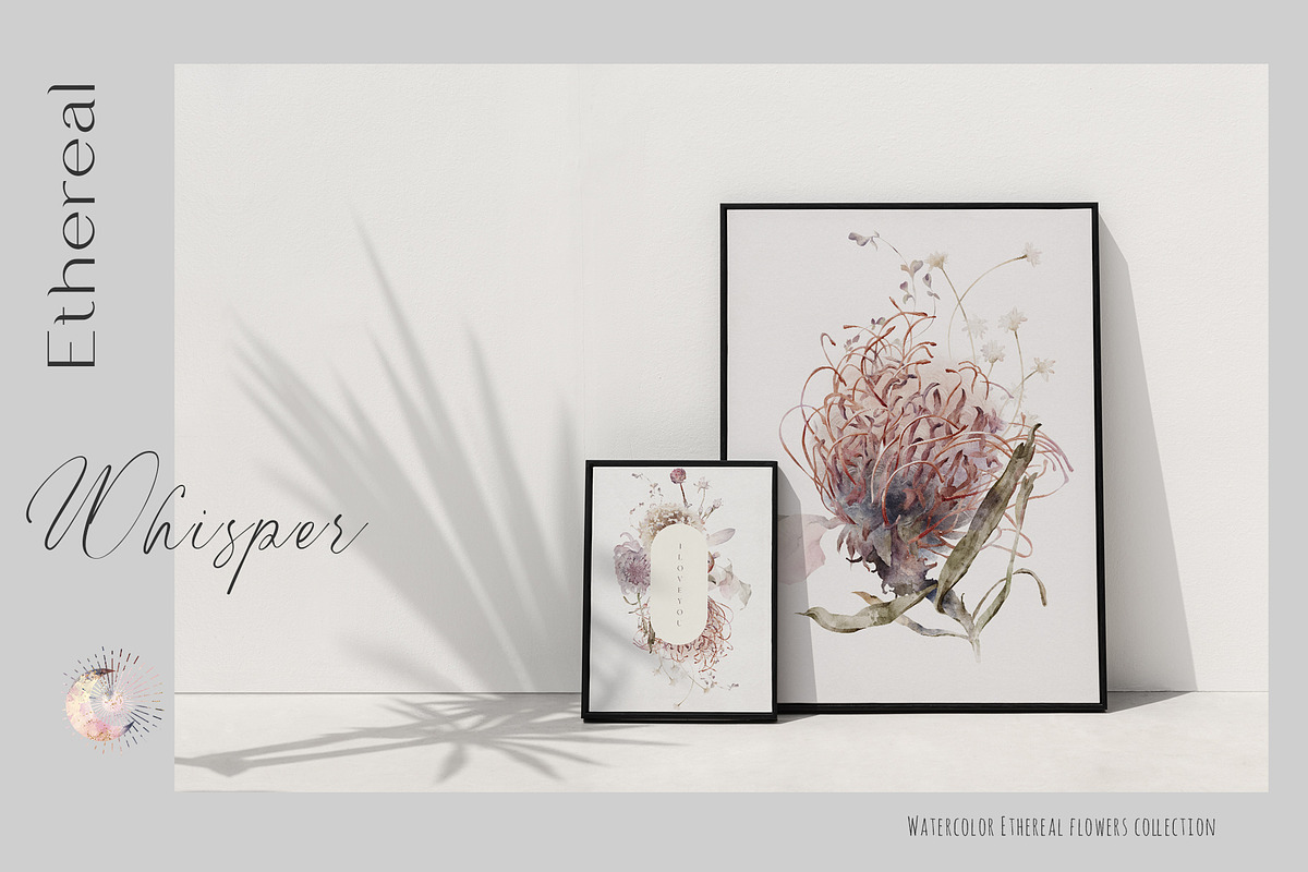 Ethereal Watercolor Flowers, a Decorative Illustration by Damian Roh (Photo 5 of 19)