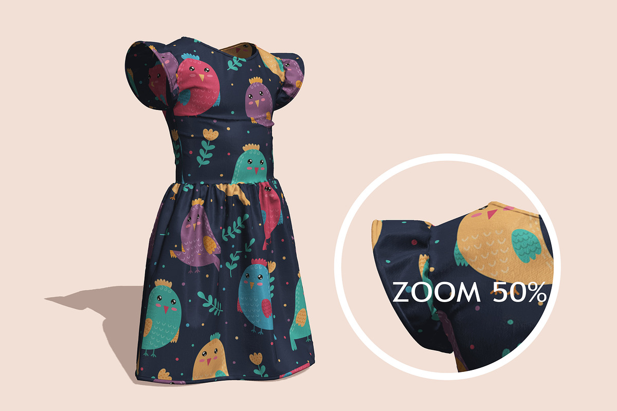 3D Mockup Dress, an Advertising Mockup by PudraART (Photo 5 of 10)