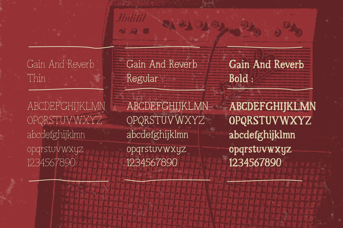 Gain And Reverb, a Handwritten Font by takoliko (Photo 9 of 11)