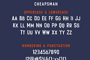 Cheapsman Sans Serif Display, a Sans Serif Font by Typetemp Studio (Thumbnail 22 of 22)