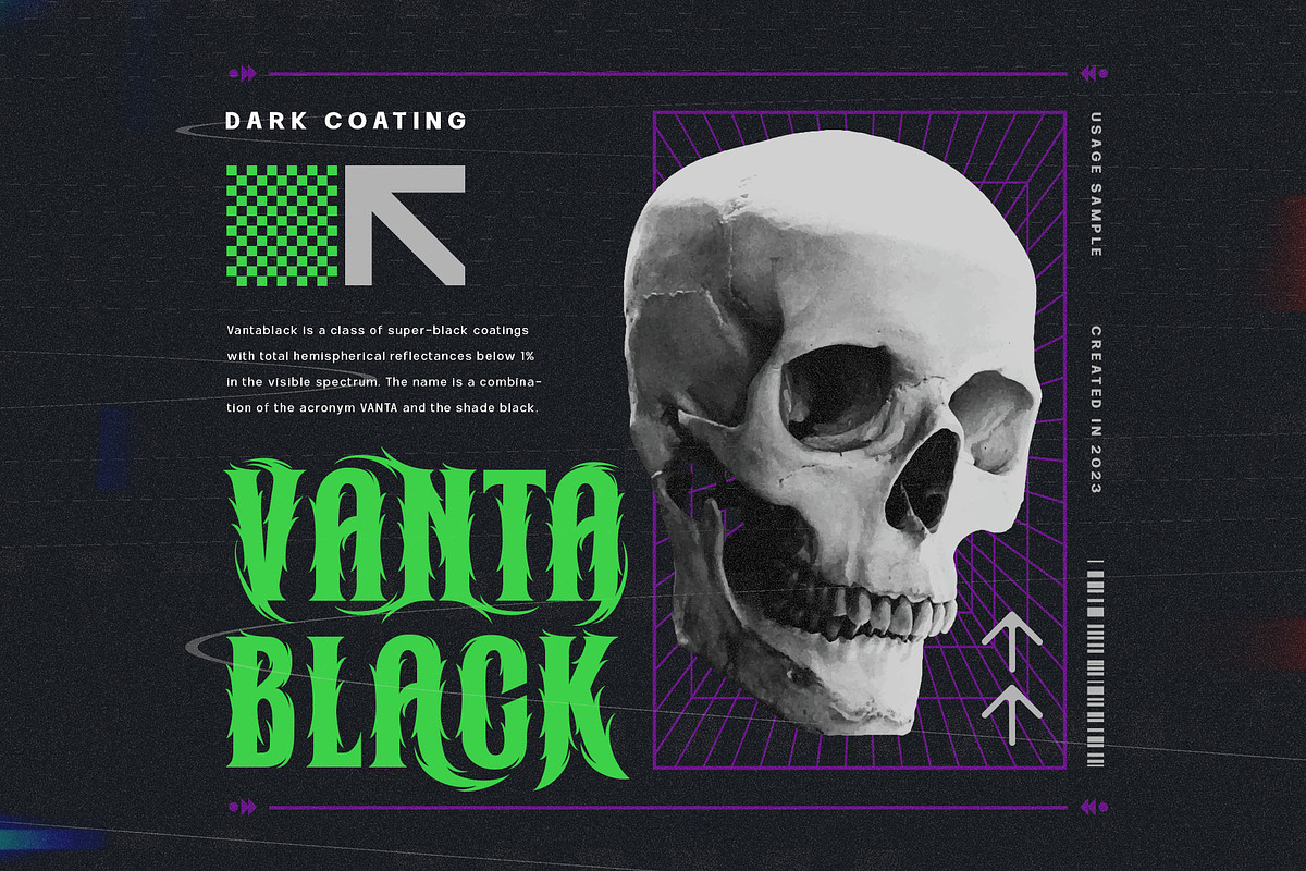 Metal Thorn Typeface, a Blackletter Font by alit design (Photo 3 of 20)