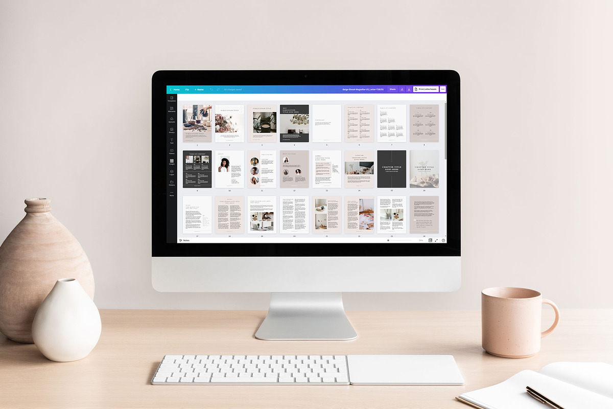 eBook - Magazine Canva Template, a Magazine Template by Studio Sugoi (Photo 6 of 10)