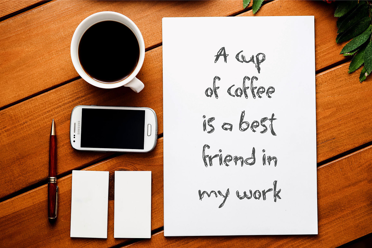 Rockbrush - A Cute Brush Font, a Handwritten Font by nIznaztype (Photo 3 of 6)