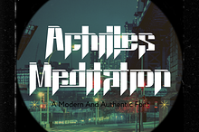 Achilles Meditation - Hero Font