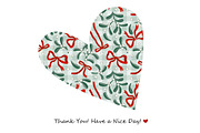 Mistletoe and Bows Seamless Patterns, a Pattern Graphic by Toltemara (Thumbnail 3 of 3)