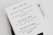 Leaves and Twigs font trio & extras, a Script Font by Ana's Fonts (Thumbnail 5 of 17)