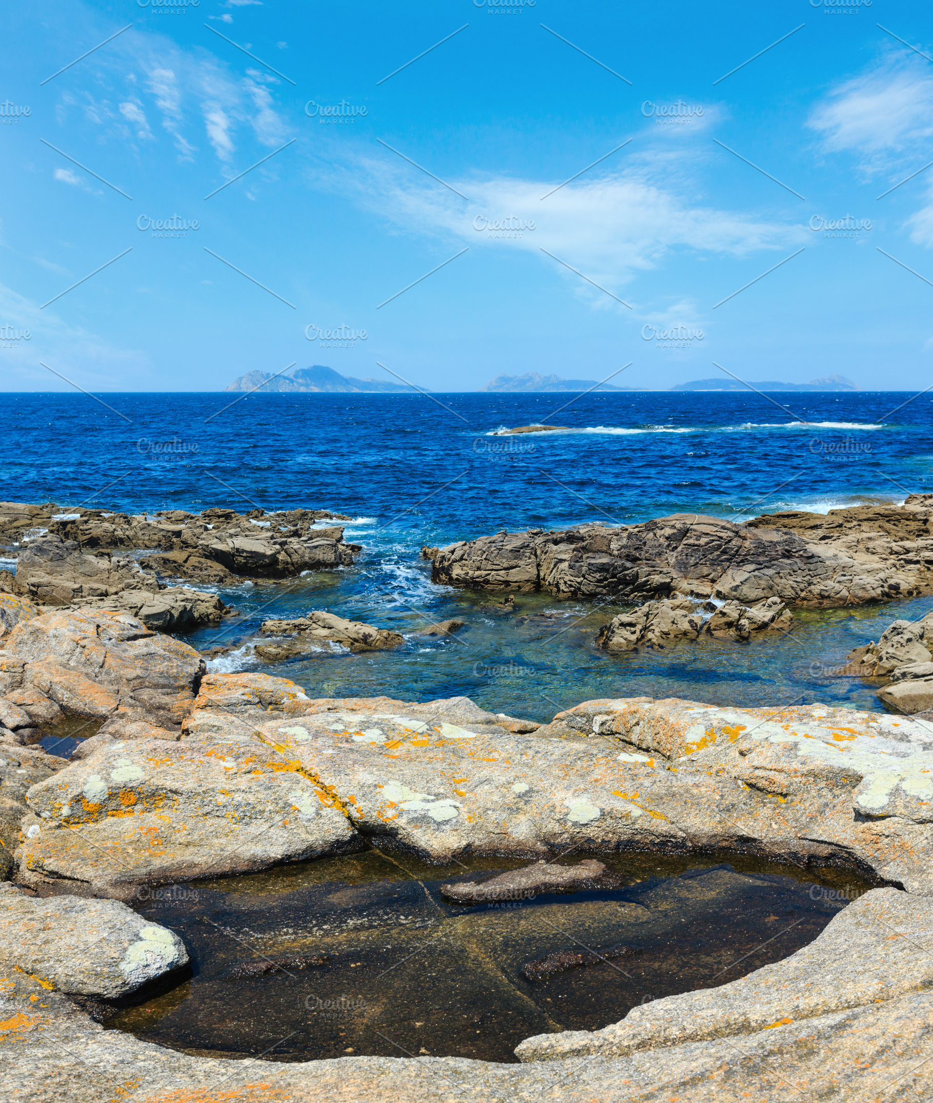 Atlantic rocky coast (Galicia, Spain)., a Nature Photo by YuriyB