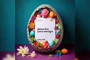 Easter Eggs Mockups, a Product Mockup by Luuqas Design (Thumbnail 4 of 10)
