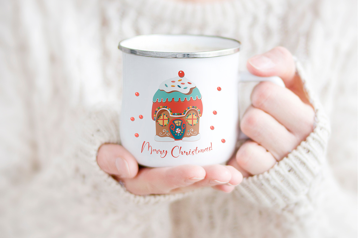 Gingerbread Candy Land, a Pattern Graphic by Lidiebug (Photo 5 of 7)