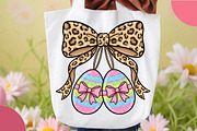 Preppy Easter Egg Png, Leopard Bow, an Illustration by OK Design (Thumbnail 3 of 6)