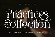 Practices Collection - Elegant Font, a Serif Font by 177Studio (Thumbnail 1 of 8)