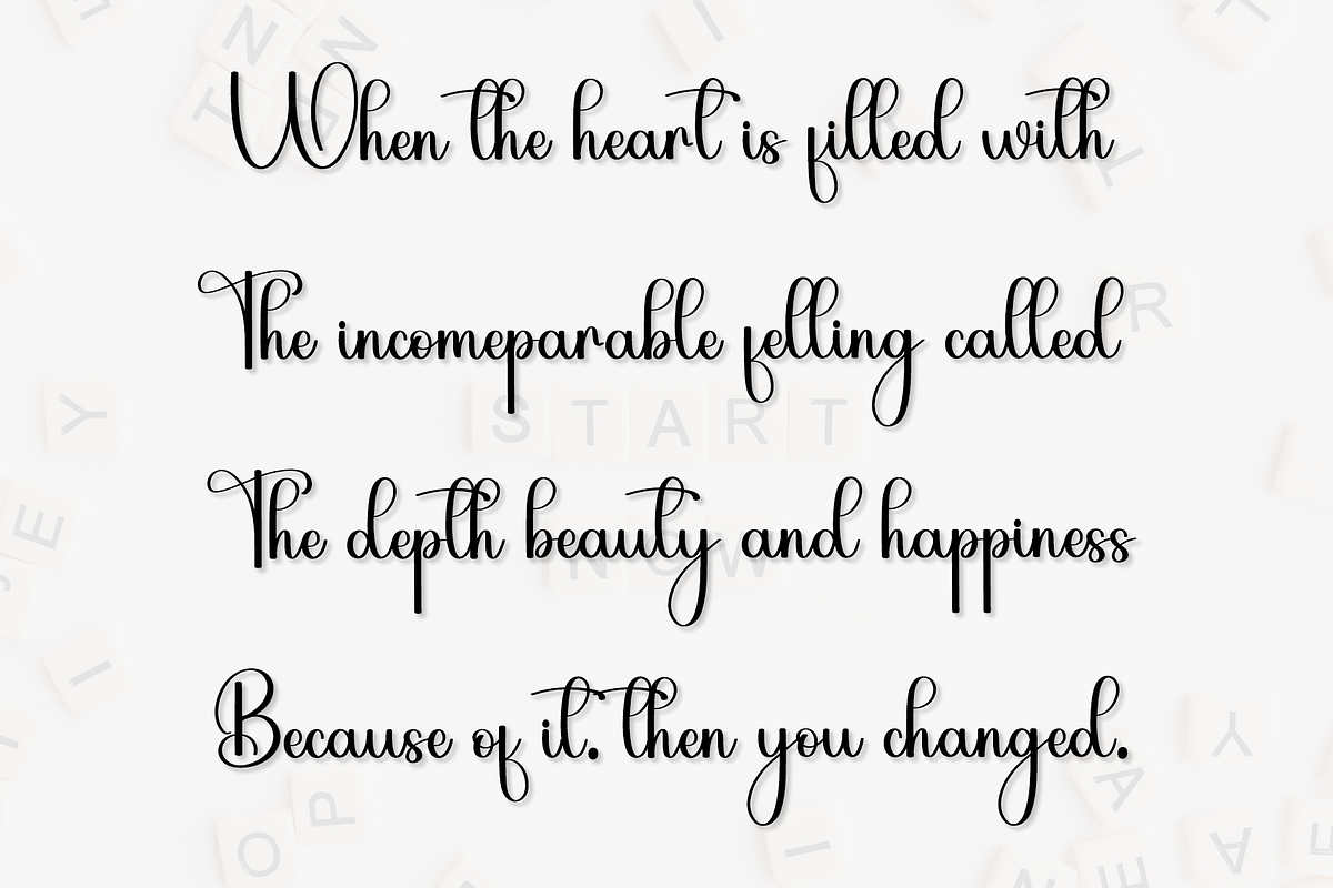 Christmas Birthday, a Handwritten Font by InermediaSTUDIO (Photo 3 of 7)