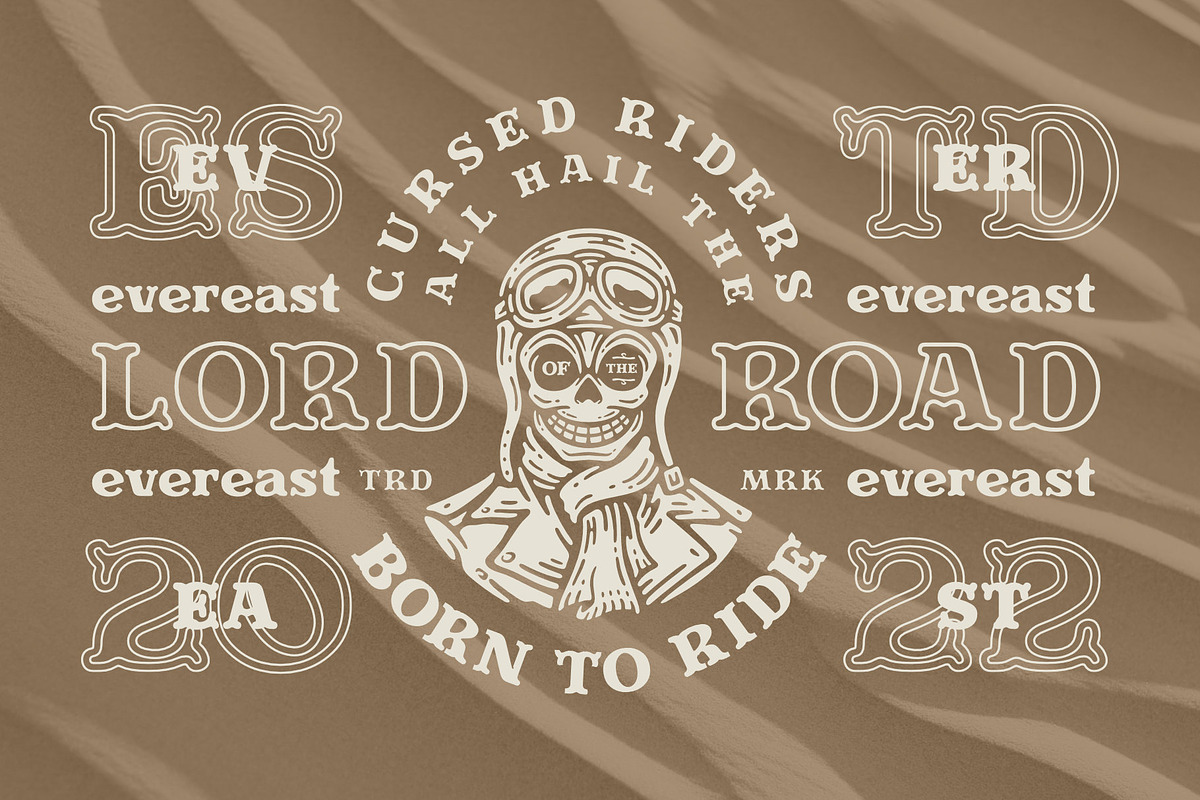 Evereast Serif Rounded, a Serif Font by Nocturnal Workspace (Photo 3 of 9)