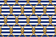 Seamless Nautical Patterns, a Pattern Graphic by Greeek (Thumbnail 7 of 8)