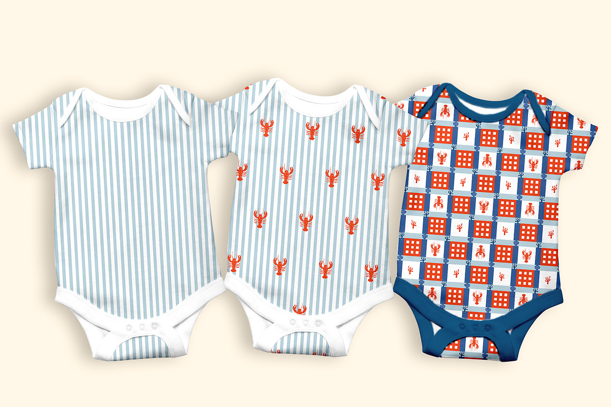 Scandinavian Kids Seamless Patterns, a Pattern Graphic by Oksana Dovhopol Art (Photo 10 of 15)