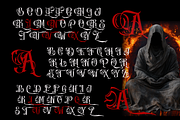 Canderagle Gothic Blackletter, a Blackletter Font by madeDeduk (Thumbnail 8 of 10)