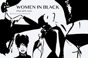 Black women silhouettes, an Object Graphic by Vera●Suleimanova (Thumbnail 1 of 8)