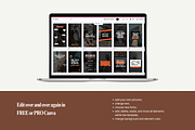 Black & Orange - Instagram Reel, a Social Media Template by My Template Studio (Thumbnail 13 of 13)