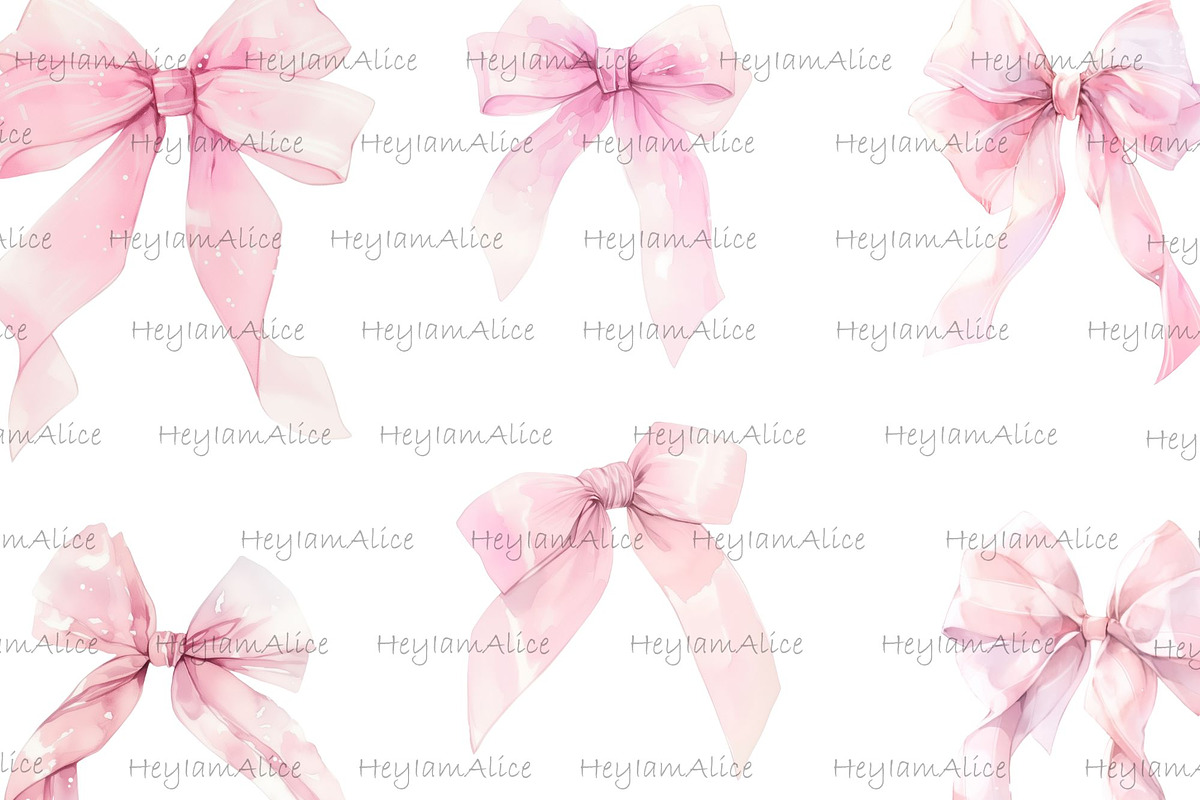 Pink Bow Coquette, an Illustration by heyiamalice (Photo 3 of 7)
