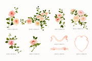 Crests and monograms with roses, a Decorative Illustration by AnnelyBlooms (Thumbnail 6 of 9)