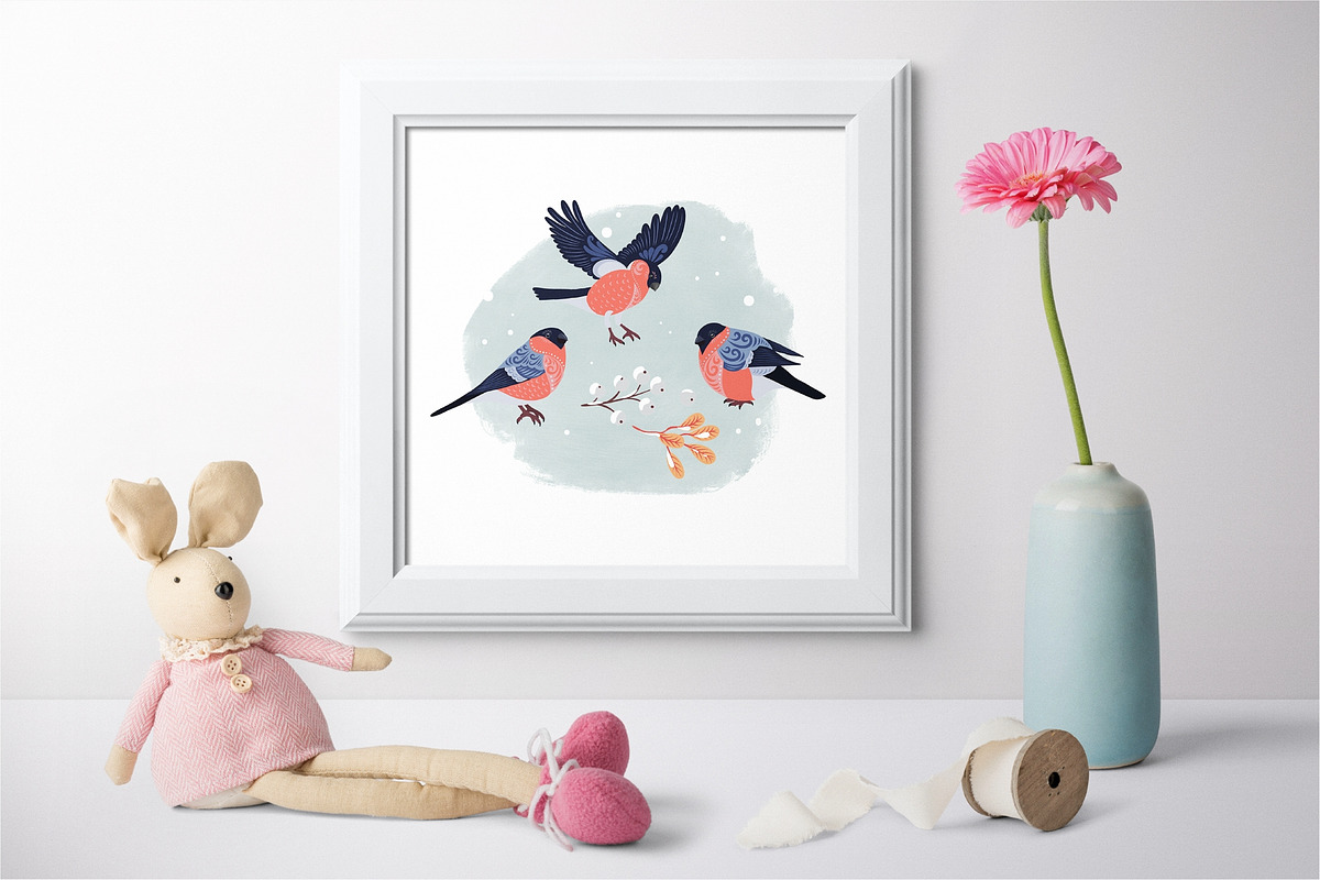 WINTER, an Illustration by Irina Skaska (Photo 6 of 11)