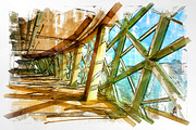 Marker Sketch Photoshop Action, an Action Add-On by GorynArt (Thumbnail 10 of 20)