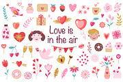 Love is in the air. Design kit., a Seasonal Illustration by Artspace (Thumbnail 2 of 9)