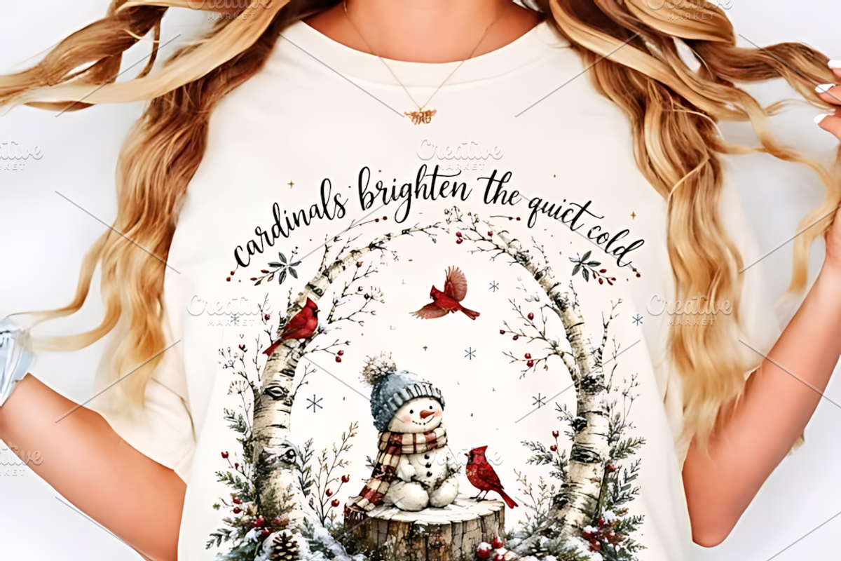 Snowman Christmas Png, a Seasonal Illustration by Coco Bloom (Photo 2 of 3)