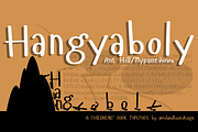 Hangyaboly, a Sans Serif Font by Roland Huse Design (Thumbnail 1 of 4)