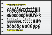 Hatchback Casual Hand Drawn Playful, a Handwritten Font by gracetype_studio (Thumbnail 11 of 12)