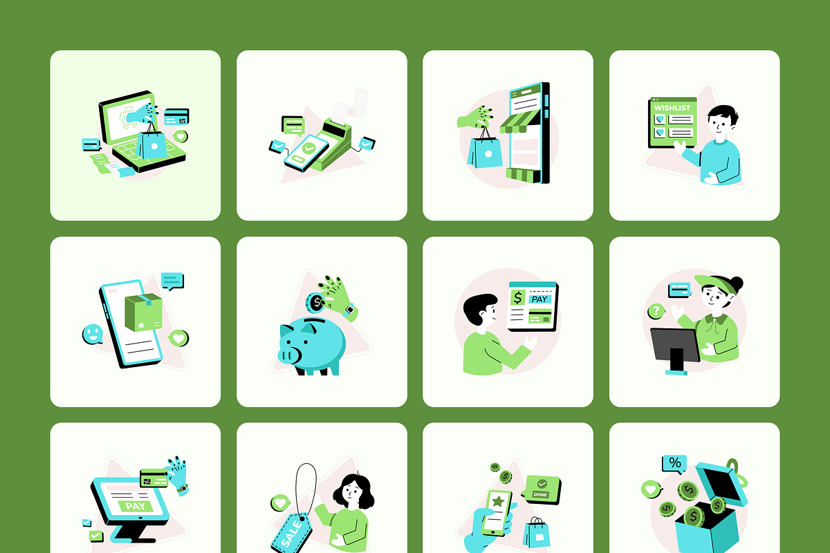 Business Ecosystem Illustrations, a Duotone Icon by Vectors Market (Photo 6 of 10)