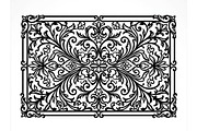 Vintage Floral Filigree Panel, an Object Graphic by Creativeshirt (Thumbnail 2 of 3)