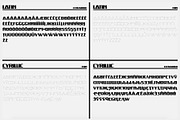 Weimar | Font Family, a Sans Serif Font by Supremat (Thumbnail 7 of 8)