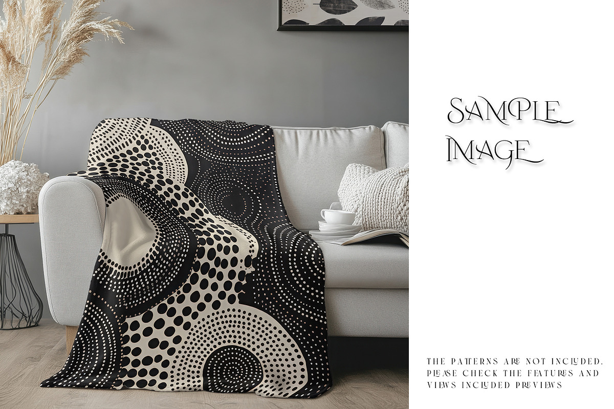 Throw Blanket Mockups, a Household Mockup by mock-ups (Photo 6 of 14)